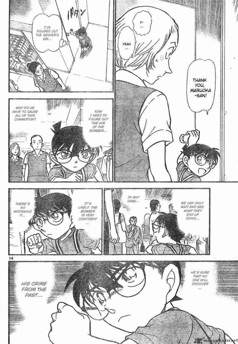 Read Detective Conan Chapter 702 The Bomber's Aim - Page 14 For Free In The Highest Quality