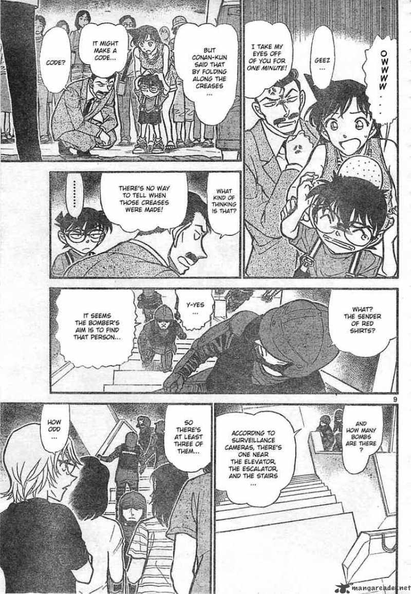 Read Detective Conan Chapter 702 The Bomber's Aim - Page 9 For Free In The Highest Quality