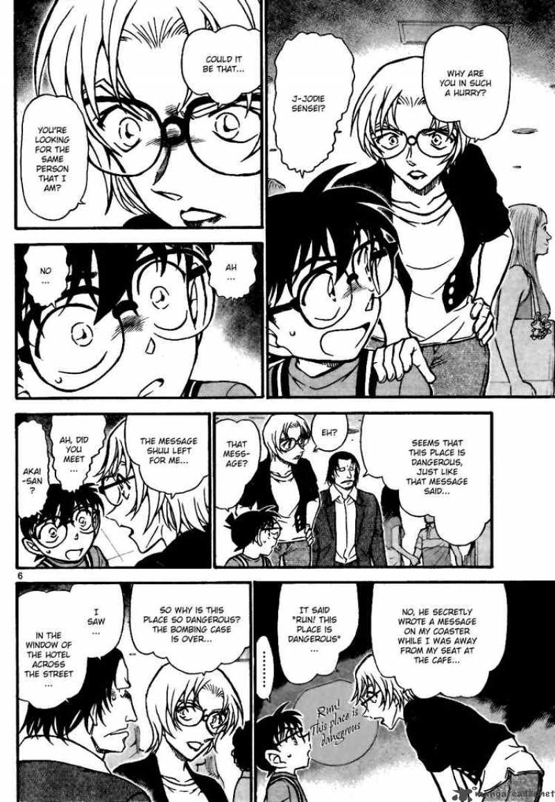Read Detective Conan Chapter 704 Silent Clash - Page 6 For Free In The Highest Quality