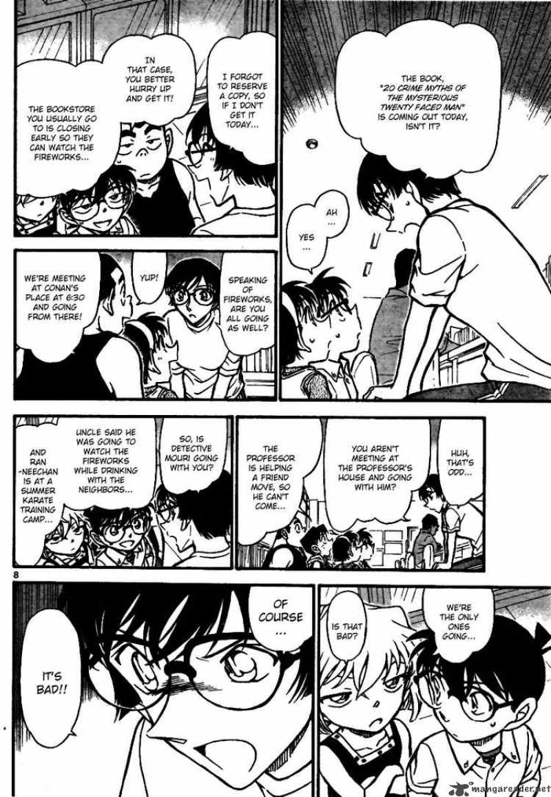 Read Detective Conan Chapter 705 Kobayashi's Sensei Love - Page 8 For Free In The Highest Quality