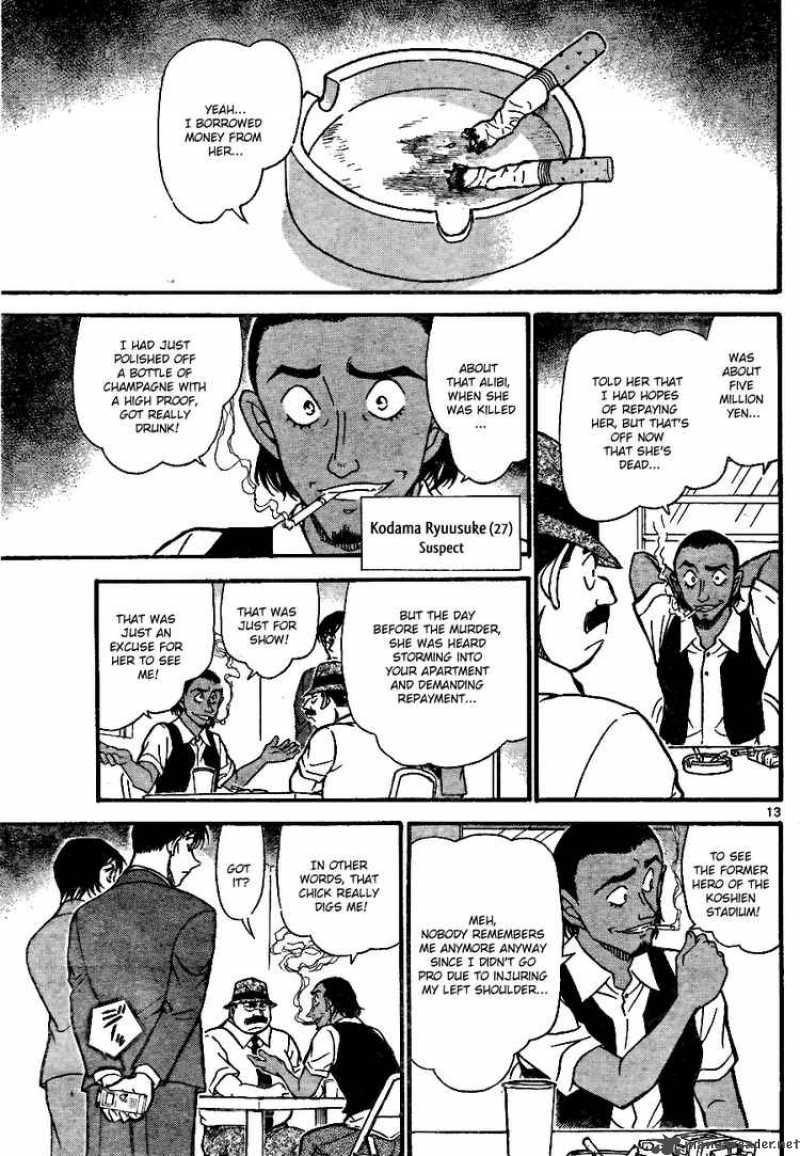 Read Detective Conan Chapter 706 Kobayashi Sensei's Misunderstanding - Page 13 For Free In The Highest Quality