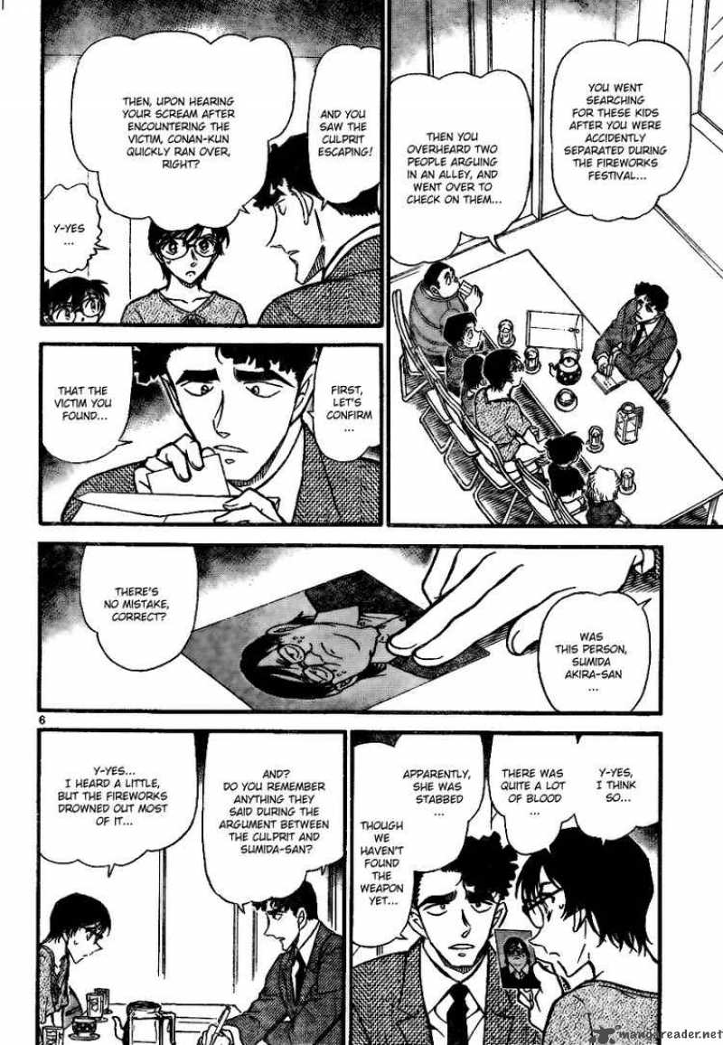 Read Detective Conan Chapter 706 Kobayashi Sensei's Misunderstanding - Page 6 For Free In The Highest Quality