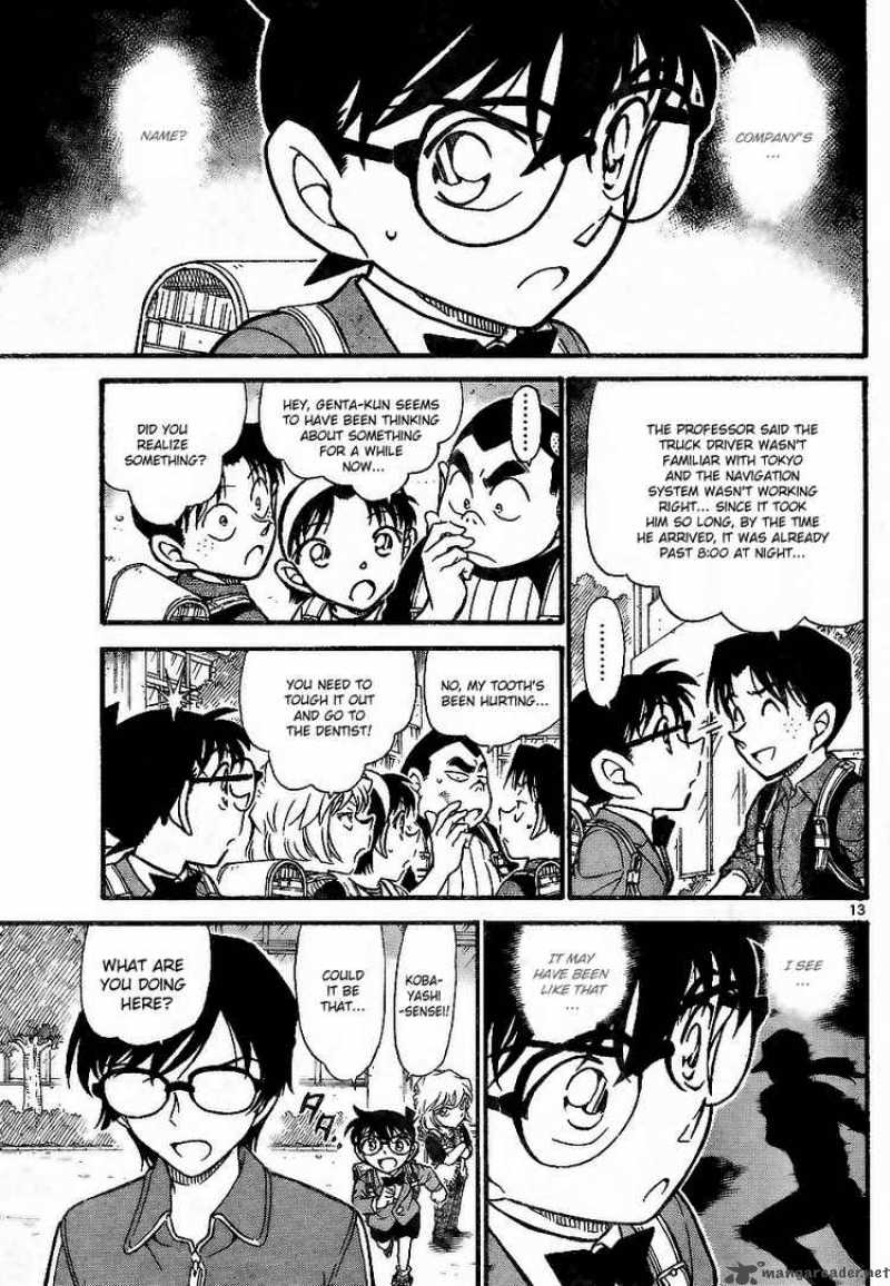 Read Detective Conan Chapter 707 The Sakura Girl Is - Page 13 For Free In The Highest Quality