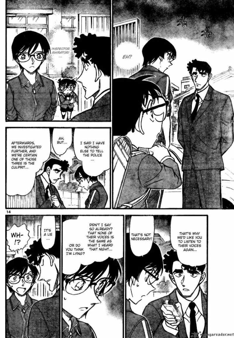 Read Detective Conan Chapter 707 The Sakura Girl Is - Page 14 For Free In The Highest Quality