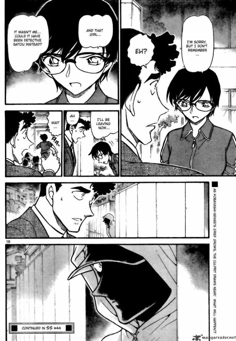 Read Detective Conan Chapter 707 The Sakura Girl Is - Page 16 For Free In The Highest Quality