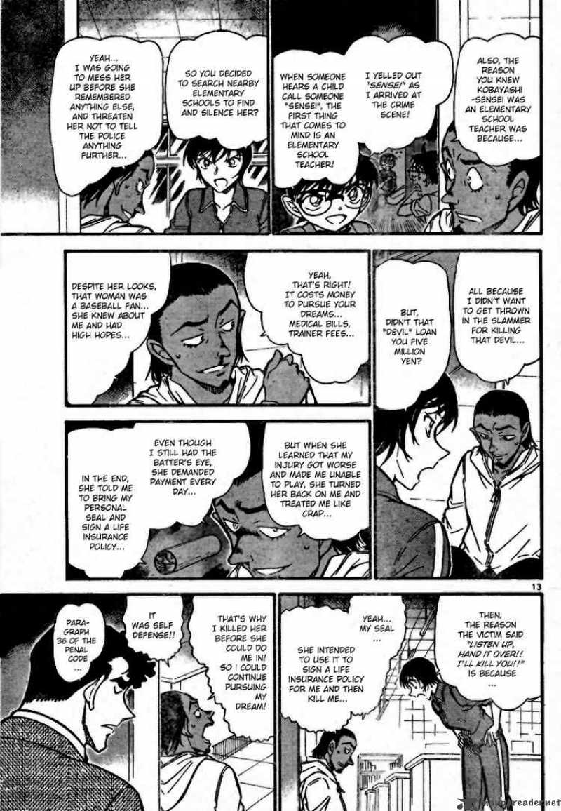 Read Detective Conan Chapter 708 The Sakura in Full Bloom - Page 13 For Free In The Highest Quality