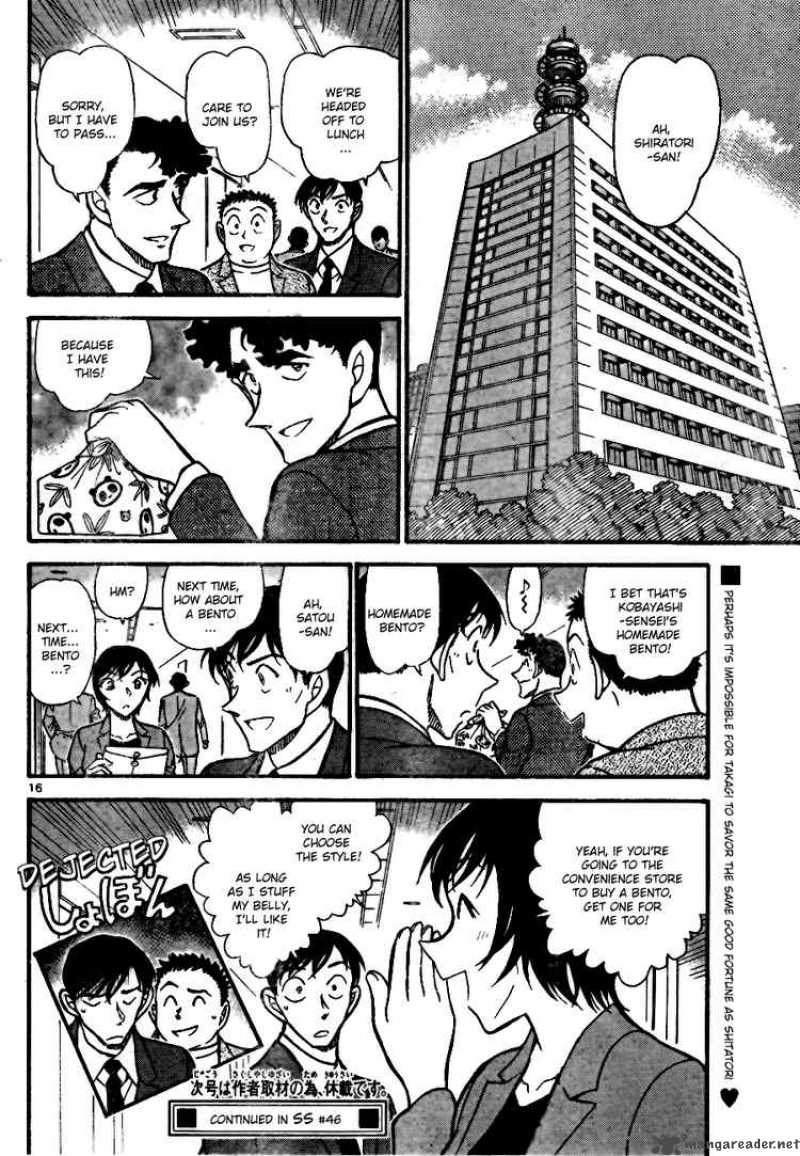 Read Detective Conan Chapter 708 The Sakura in Full Bloom - Page 16 For Free In The Highest Quality