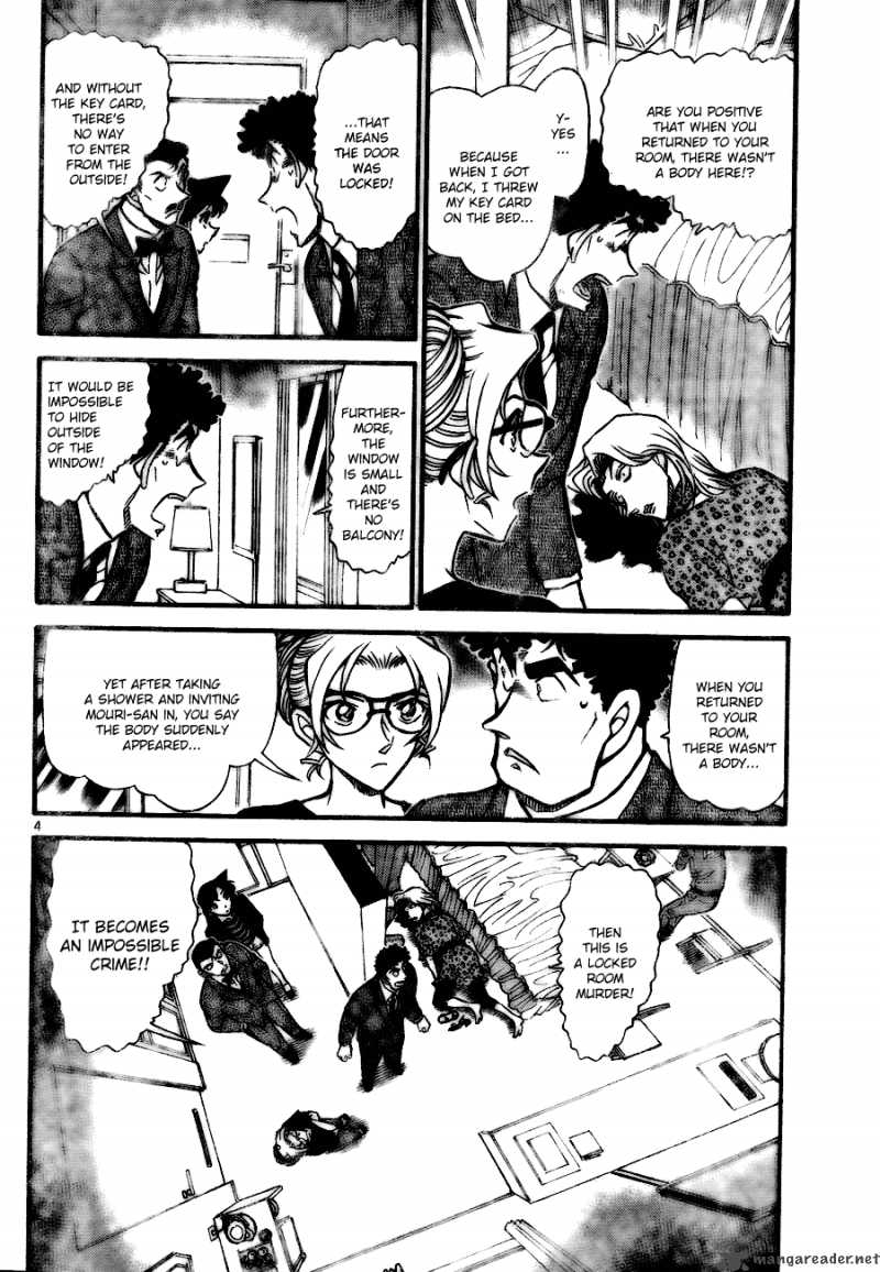 Read Detective Conan Chapter 710 Raise & Then Lower? - Page 4 For Free In The Highest Quality