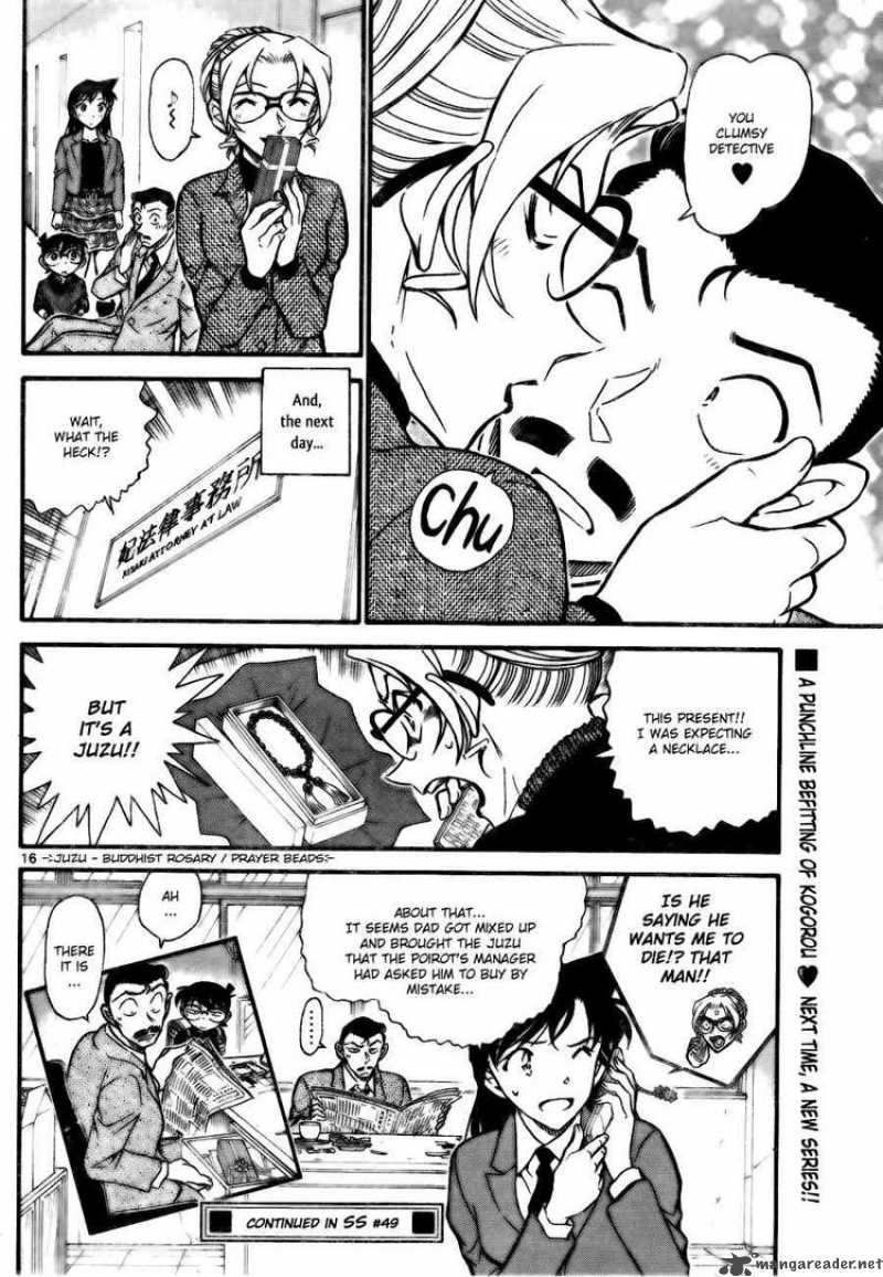 Read Detective Conan Chapter 711 The Best Birthday - Page 16 For Free In The Highest Quality