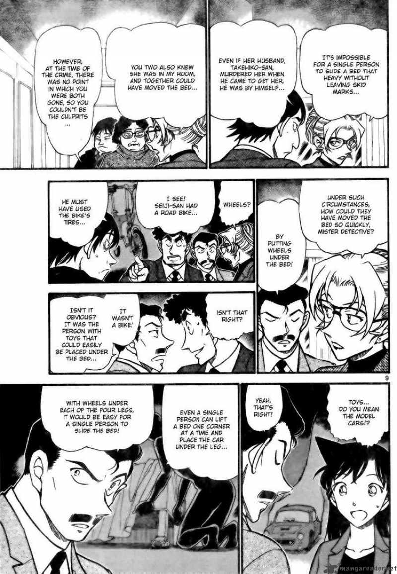 Read Detective Conan Chapter 711 The Best Birthday - Page 9 For Free In The Highest Quality