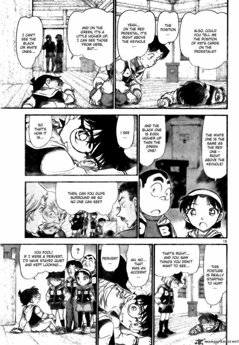 Read Detective Conan Chapter 714 White Tiger - Page 15 For Free In The Highest Quality