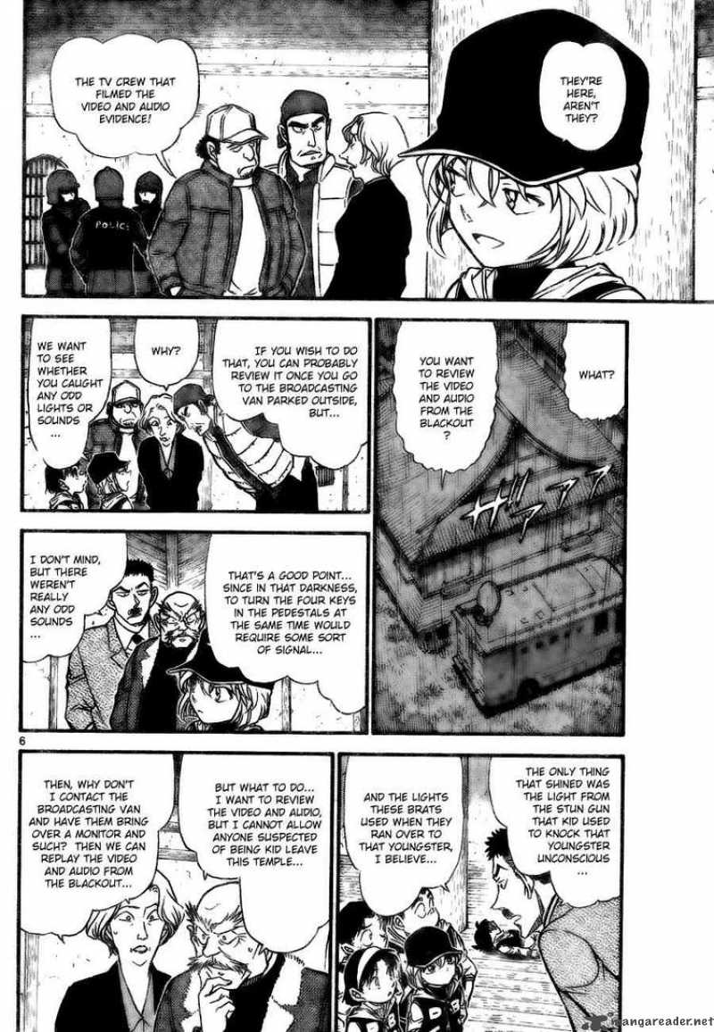 Read Detective Conan Chapter 714 White Tiger - Page 6 For Free In The Highest Quality