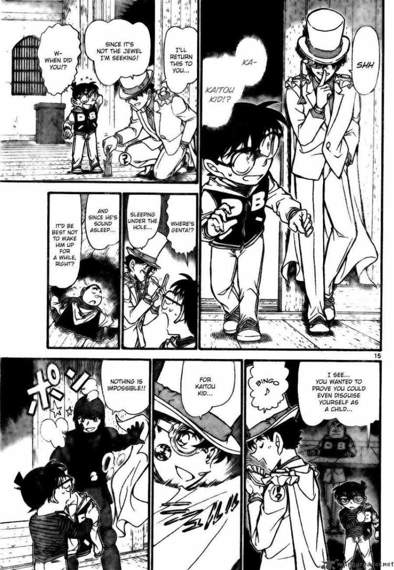 Read Detective Conan Chapter 715 Black Tortoise - Page 15 For Free In The Highest Quality