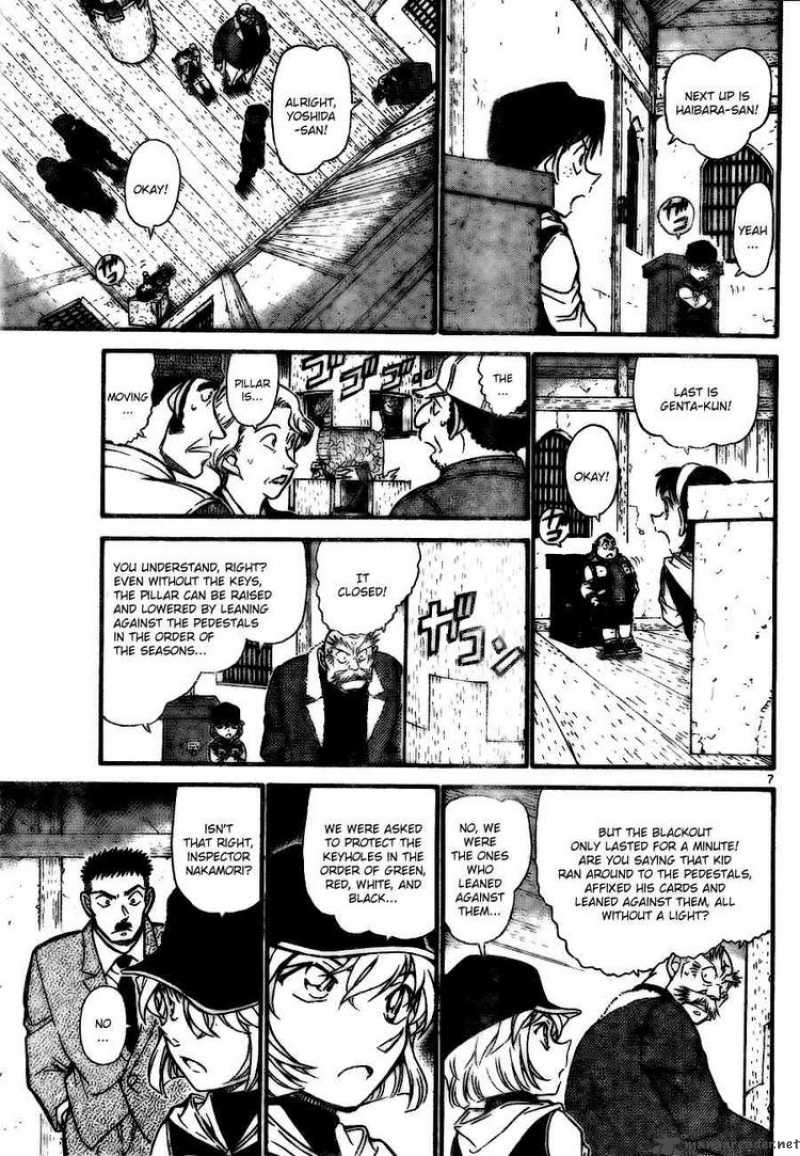 Read Detective Conan Chapter 715 Black Tortoise - Page 7 For Free In The Highest Quality