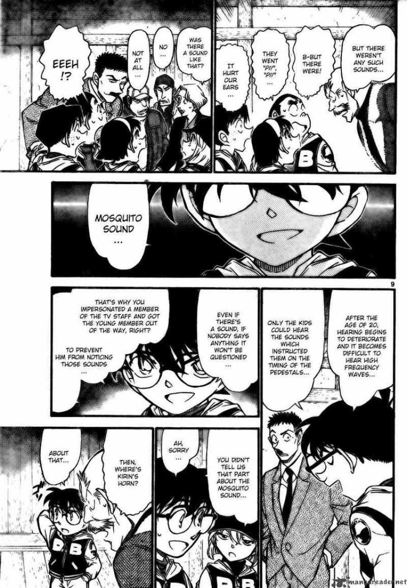 Read Detective Conan Chapter 715 Black Tortoise - Page 9 For Free In The Highest Quality