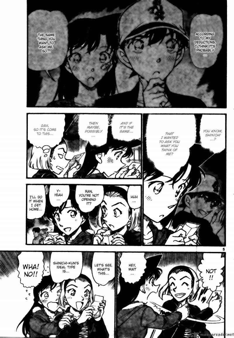 Read Detective Conan Chapter 716 Rooster Festival - Page 5 For Free In The Highest Quality