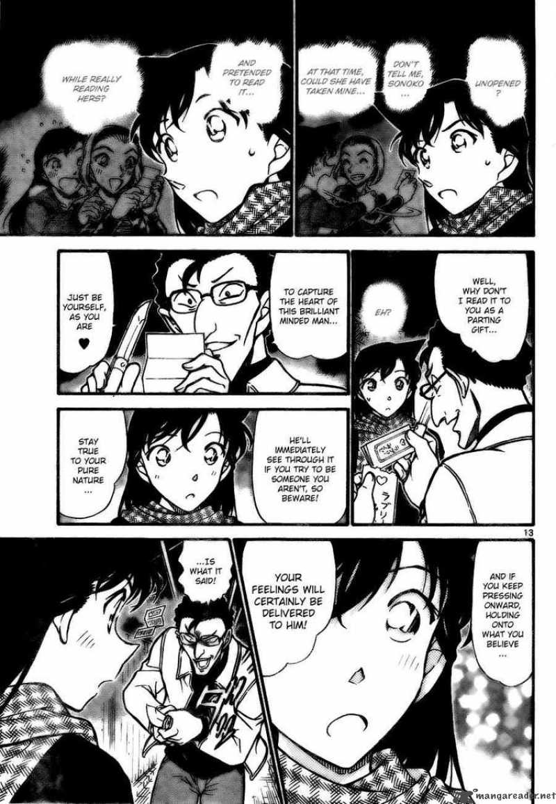 Read Detective Conan Chapter 718 Purity - Page 12 For Free In The Highest Quality