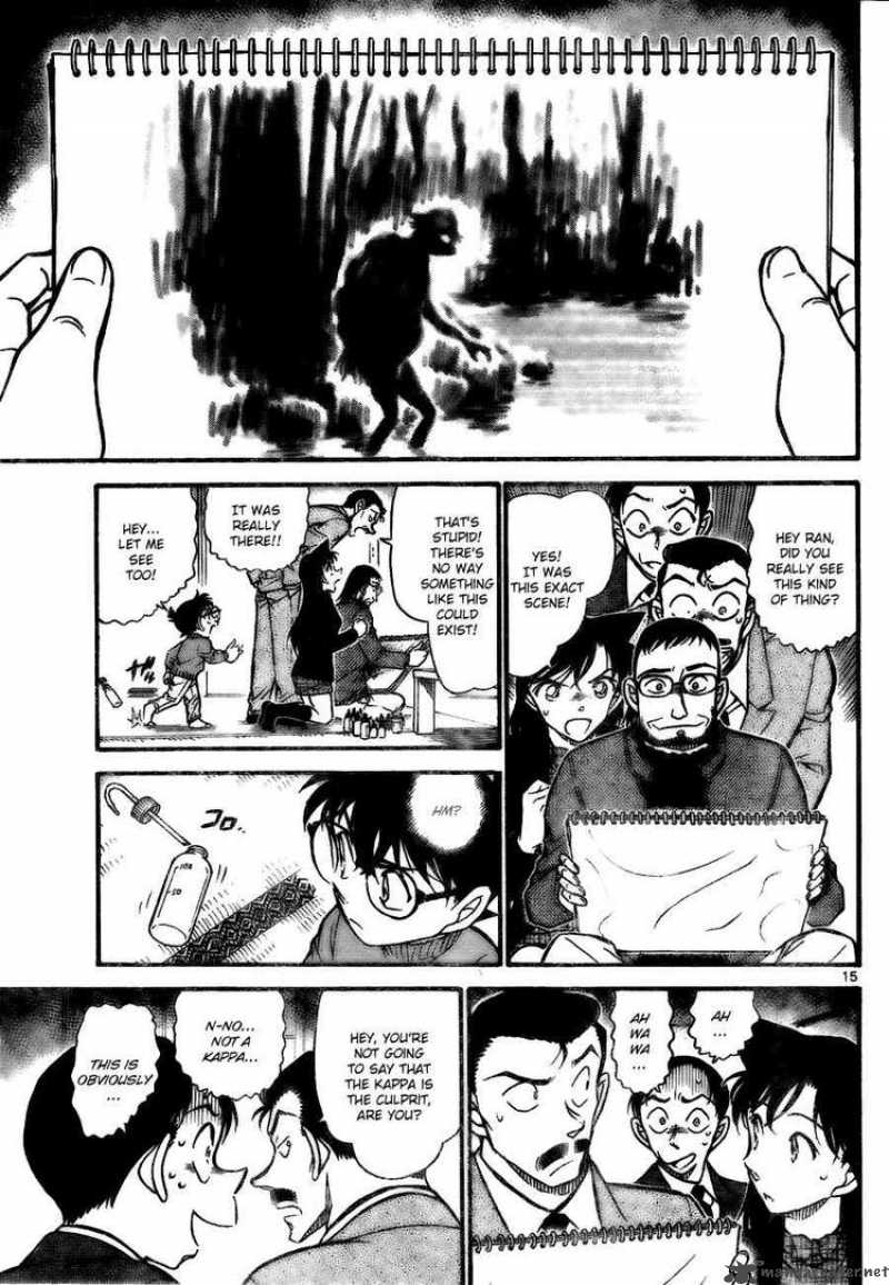 Read Detective Conan Chapter 720 The Kappa's Curse - Page 15 For Free In The Highest Quality
