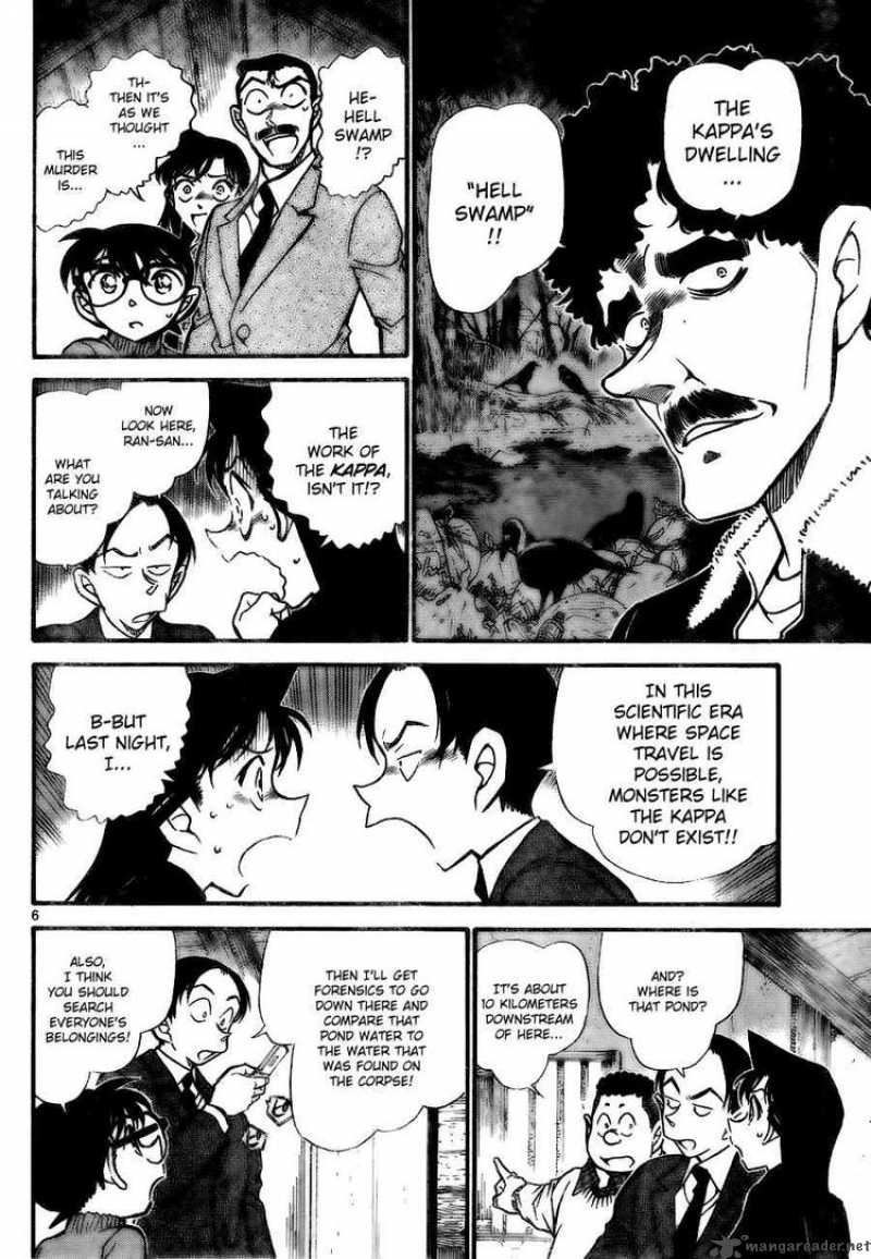 Read Detective Conan Chapter 720 The Kappa's Curse - Page 6 For Free In The Highest Quality