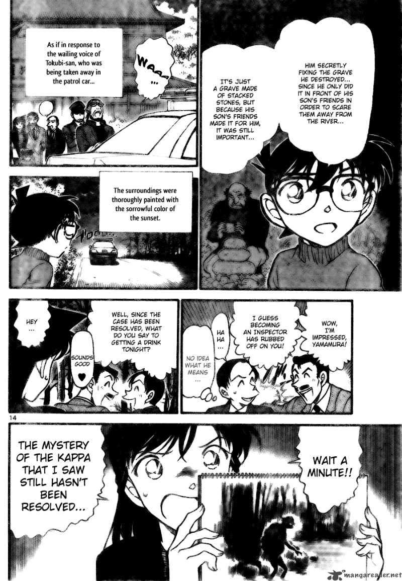 Read Detective Conan Chapter 721 The Kappa s True Form - Page 14 For Free In The Highest Quality