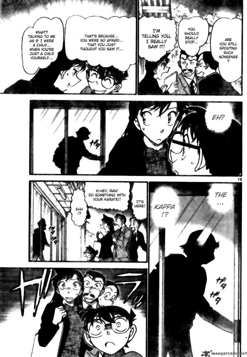 Read Detective Conan Chapter 721 The Kappa s True Form - Page 15 For Free In The Highest Quality