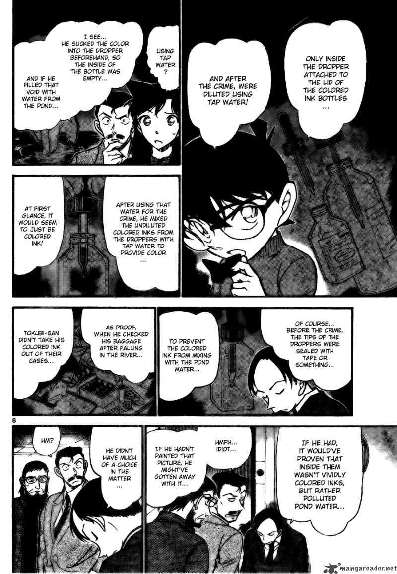 Read Detective Conan Chapter 721 The Kappa s True Form - Page 8 For Free In The Highest Quality