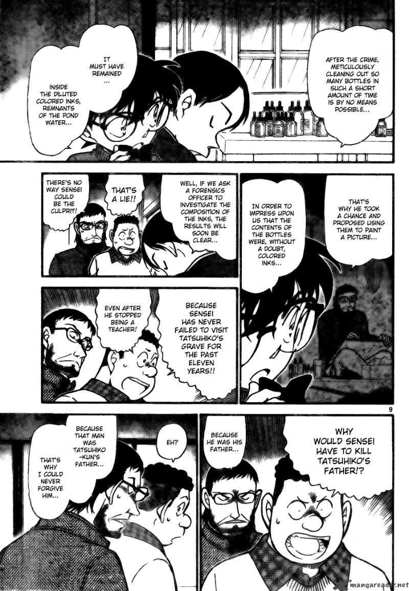Read Detective Conan Chapter 721 The Kappa s True Form - Page 9 For Free In The Highest Quality