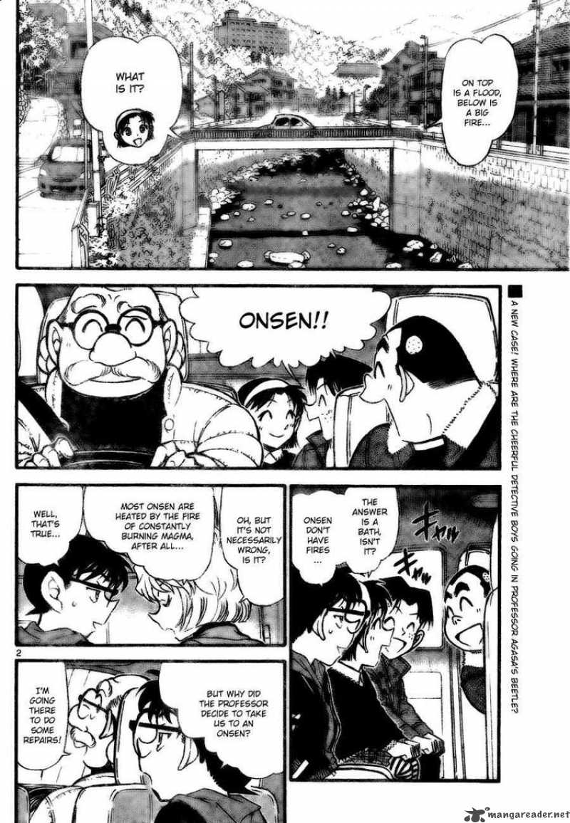Read Detective Conan Chapter 722 Steam Murder - Page 1 For Free In The Highest Quality
