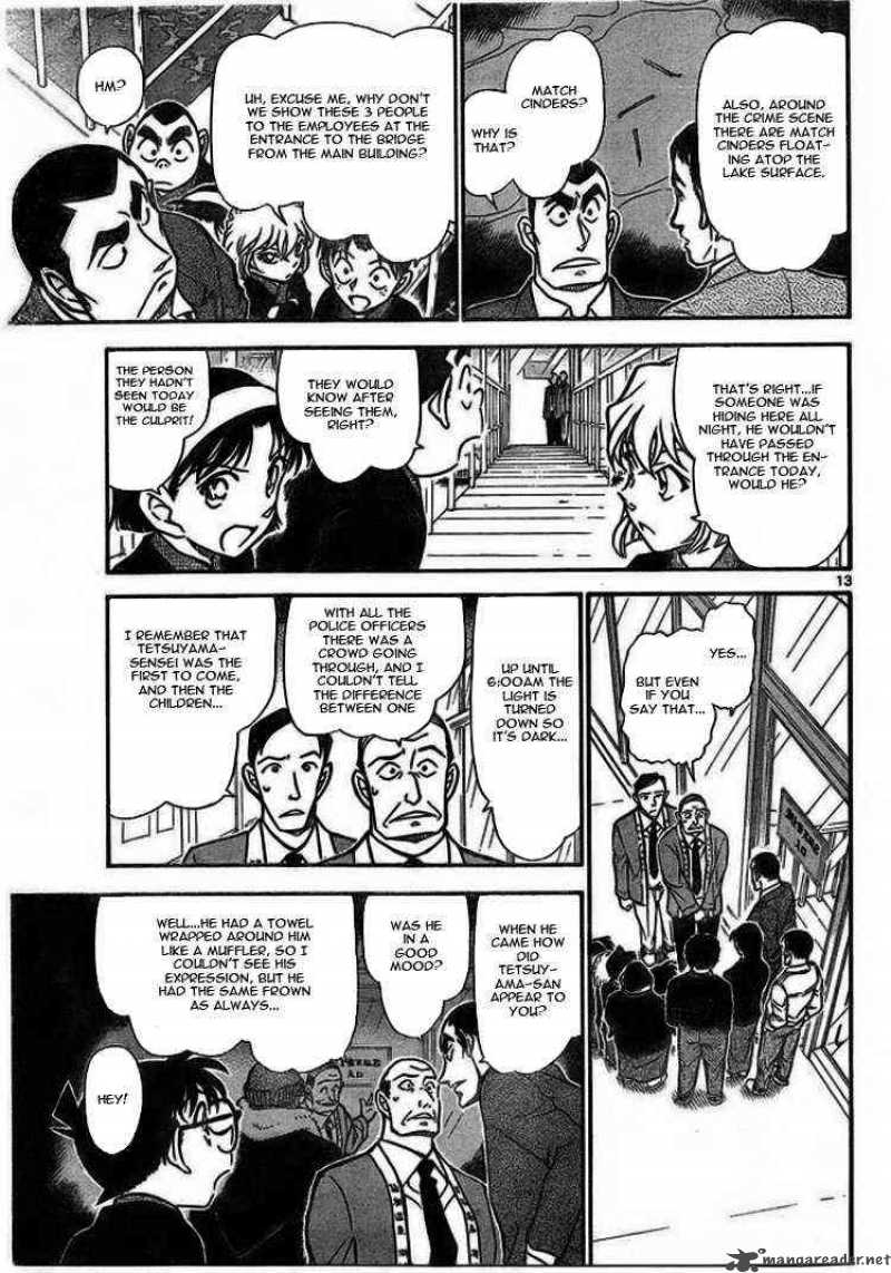 Read Detective Conan Chapter 723 The Locked Room Above The Lake - Page 13 For Free In The Highest Quality