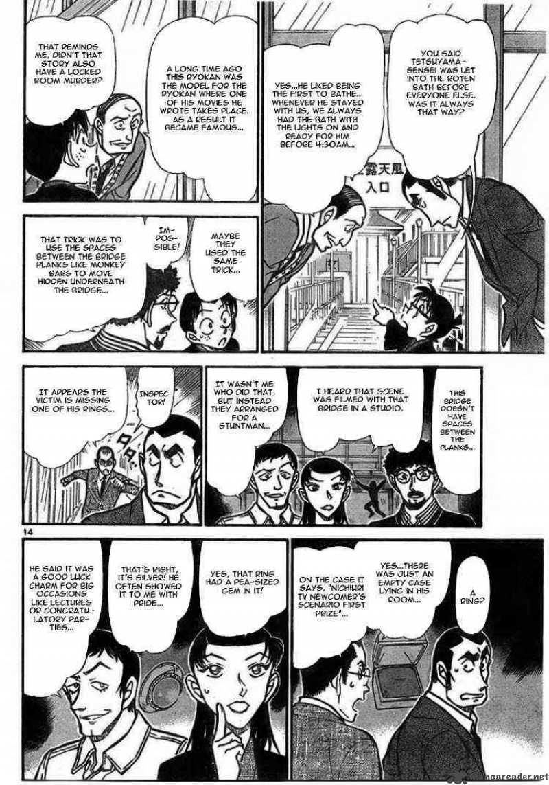 Read Detective Conan Chapter 723 The Locked Room Above The Lake - Page 14 For Free In The Highest Quality