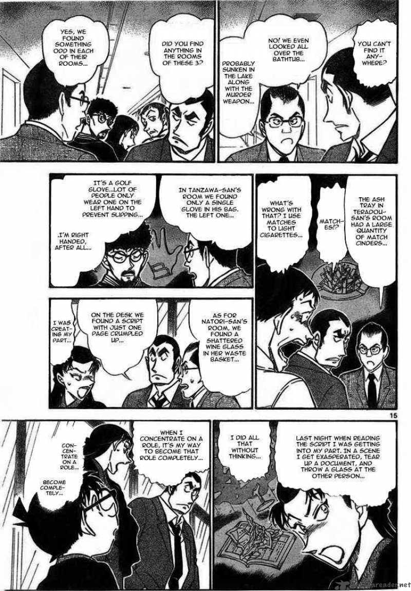 Read Detective Conan Chapter 723 The Locked Room Above The Lake - Page 15 For Free In The Highest Quality