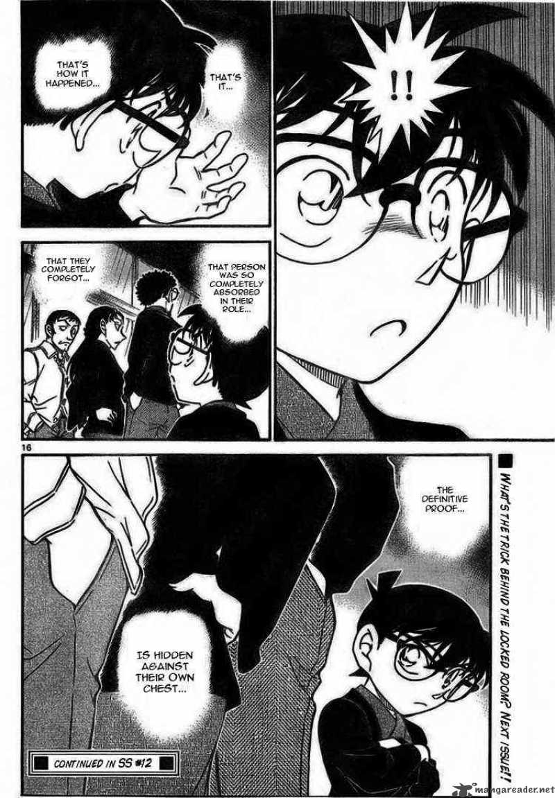 Read Detective Conan Chapter 723 The Locked Room Above The Lake - Page 16 For Free In The Highest Quality