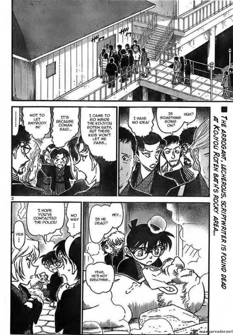 Read Detective Conan Chapter 723 The Locked Room Above The Lake - Page 2 For Free In The Highest Quality