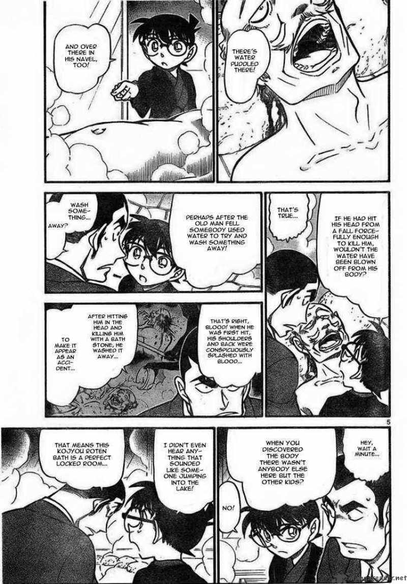 Read Detective Conan Chapter 723 The Locked Room Above The Lake - Page 5 For Free In The Highest Quality