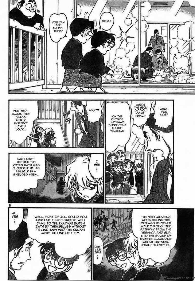 Read Detective Conan Chapter 723 The Locked Room Above The Lake - Page 8 For Free In The Highest Quality