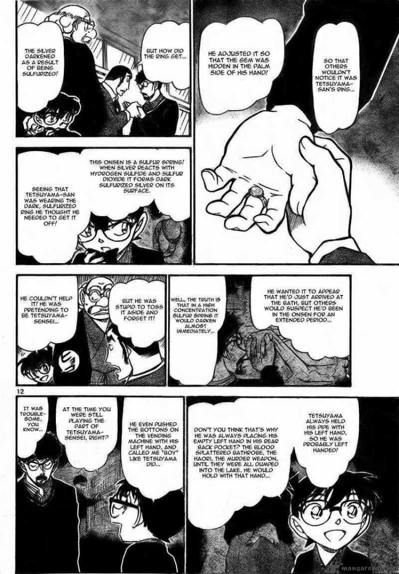 Read Detective Conan Chapter 724 An Eye For An Eye - Page 12 For Free In The Highest Quality
