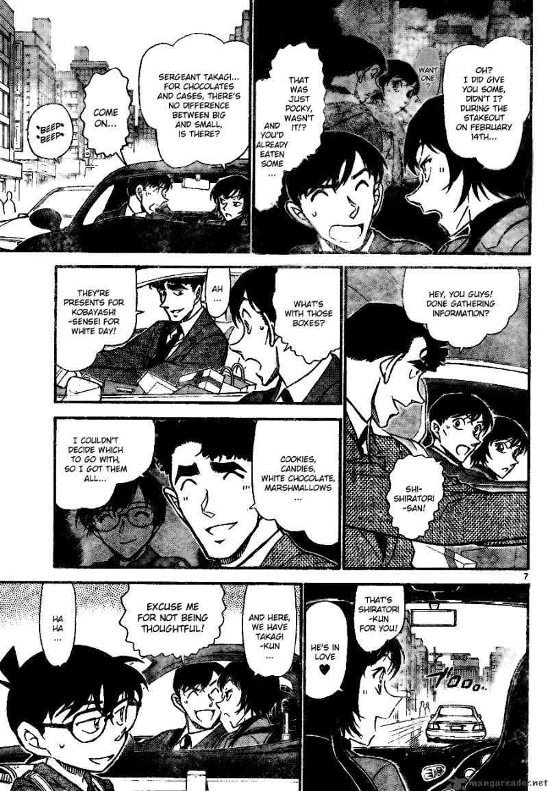 Read Detective Conan Chapter 725 White Day Murder - Page 7 For Free In The Highest Quality