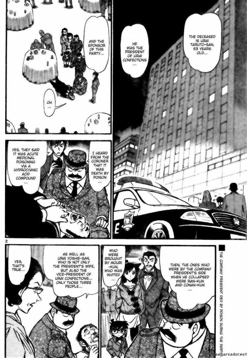 Read Detective Conan Chapter 726 The Miracllous Trick - Page 2 For Free In The Highest Quality