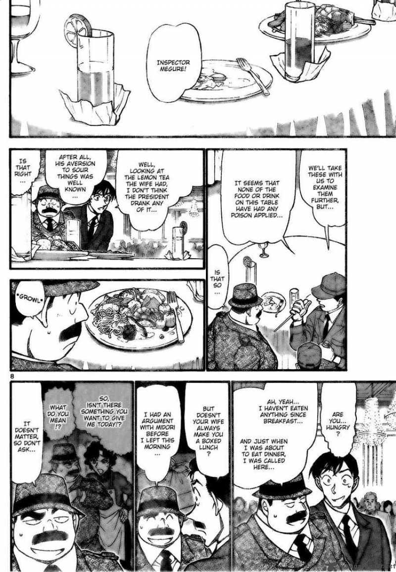 Read Detective Conan Chapter 726 The Miracllous Trick - Page 8 For Free In The Highest Quality