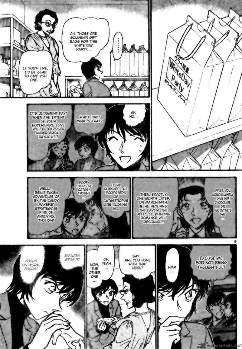 Read Detective Conan Chapter 726 The Miracllous Trick - Page 9 For Free In The Highest Quality