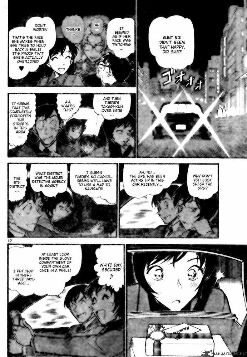 Read Detective Conan Chapter 727 Happy White Day - Page 12 For Free In The Highest Quality