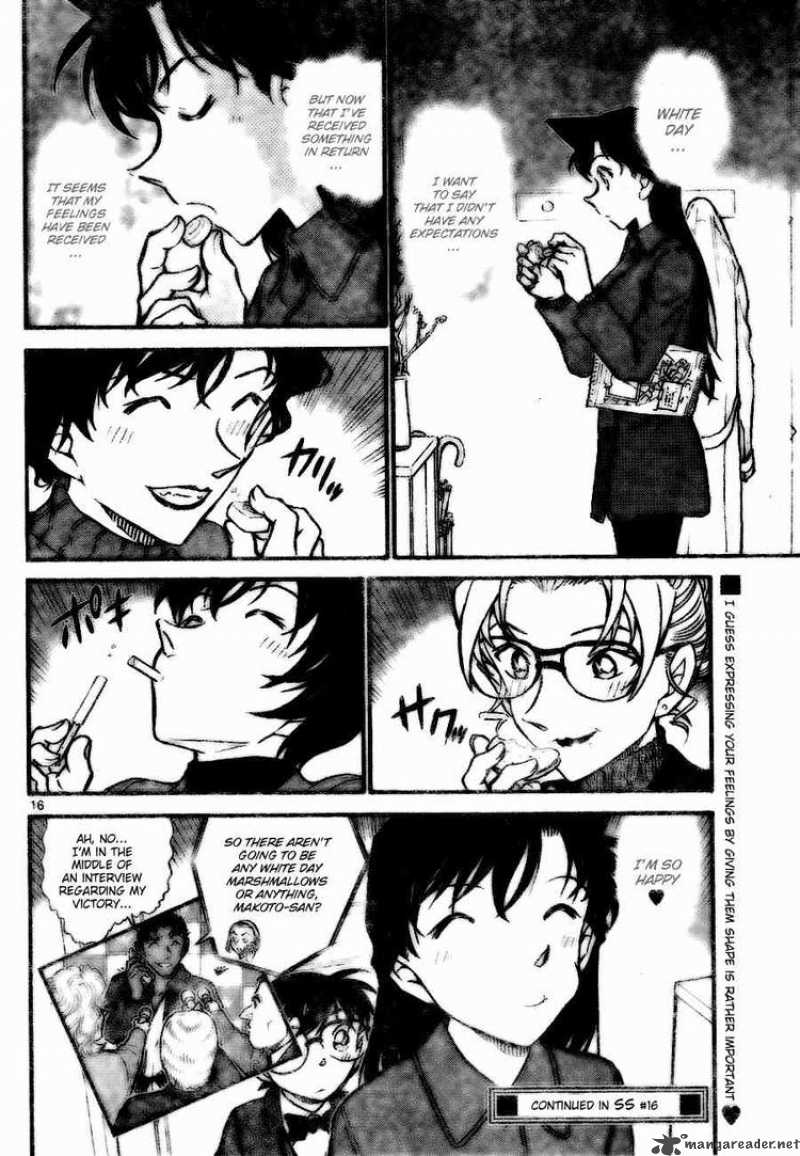 Read Detective Conan Chapter 727 Happy White Day - Page 16 For Free In The Highest Quality
