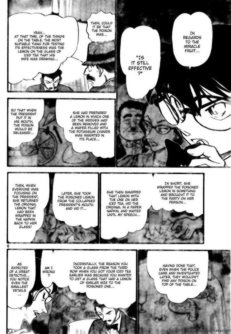 Read Detective Conan Chapter 727 Happy White Day - Page 6 For Free In The Highest Quality