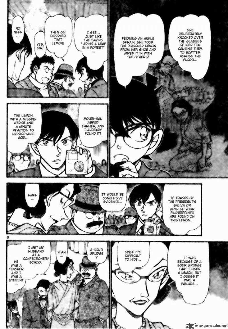 Read Detective Conan Chapter 727 Happy White Day - Page 8 For Free In The Highest Quality