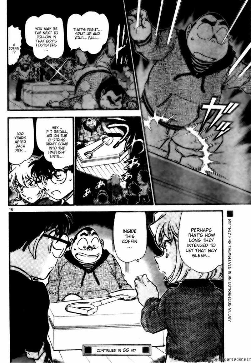 Read Detective Conan Chapter 728 Air on the G String - Page 16 For Free In The Highest Quality