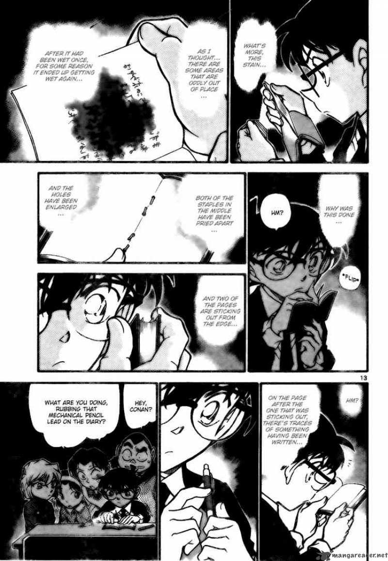 Read Detective Conan Chapter 729 Genius - Page 13 For Free In The Highest Quality
