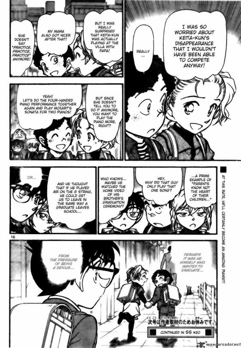 Read Detective Conan Chapter 730 The Secret of the Diary - Page 16 For Free In The Highest Quality