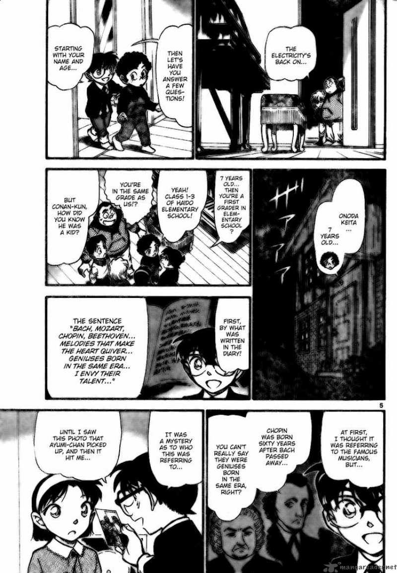 Read Detective Conan Chapter 730 The Secret of the Diary - Page 5 For Free In The Highest Quality