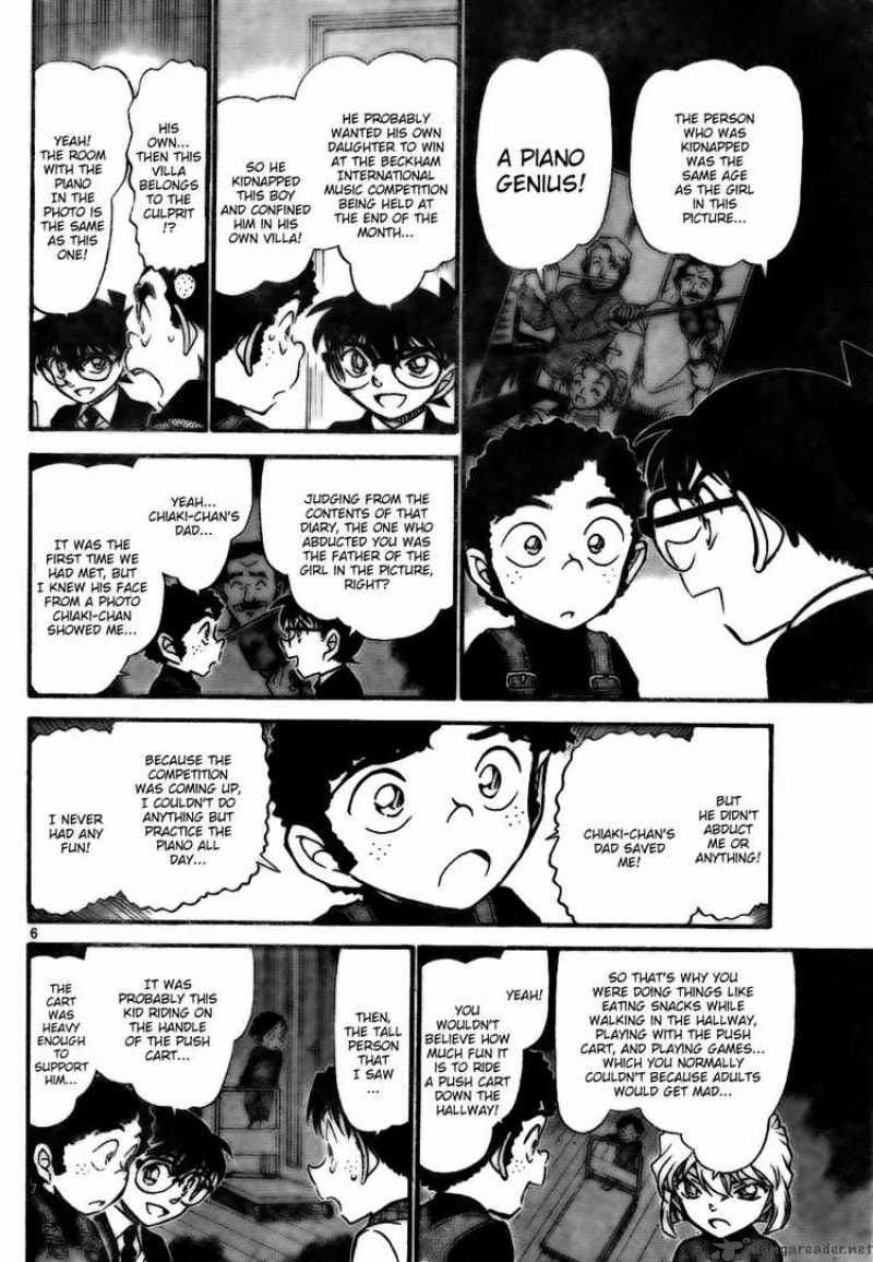 Read Detective Conan Chapter 730 The Secret of the Diary - Page 6 For Free In The Highest Quality