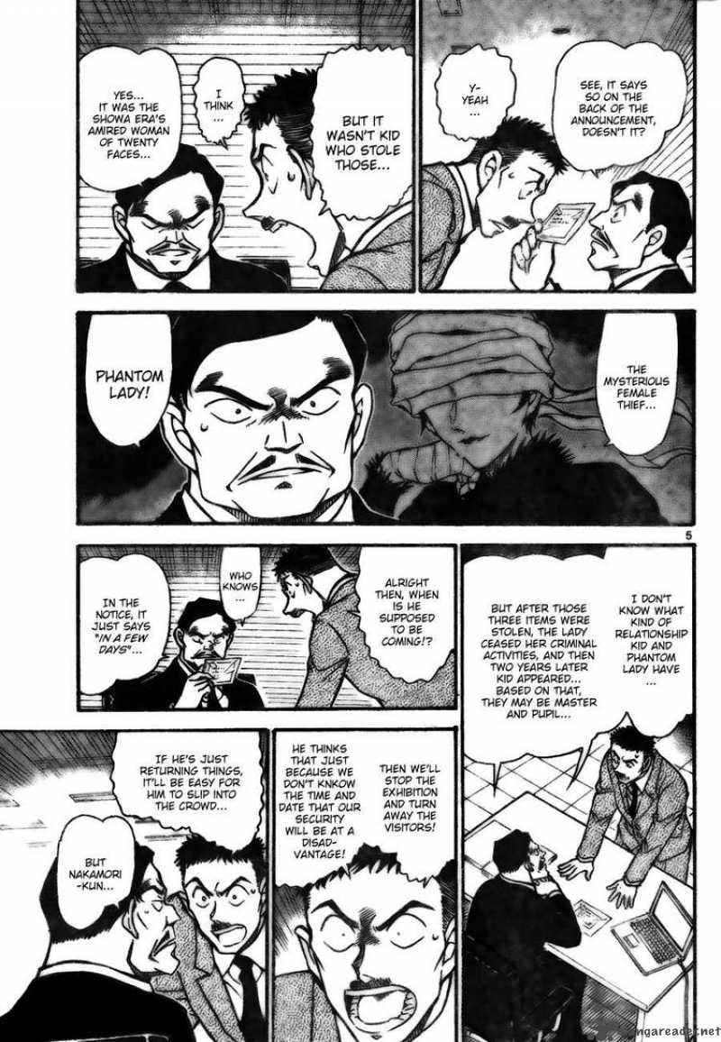 Read Detective Conan Chapter 731 Ryoma - Page 5 For Free In The Highest Quality